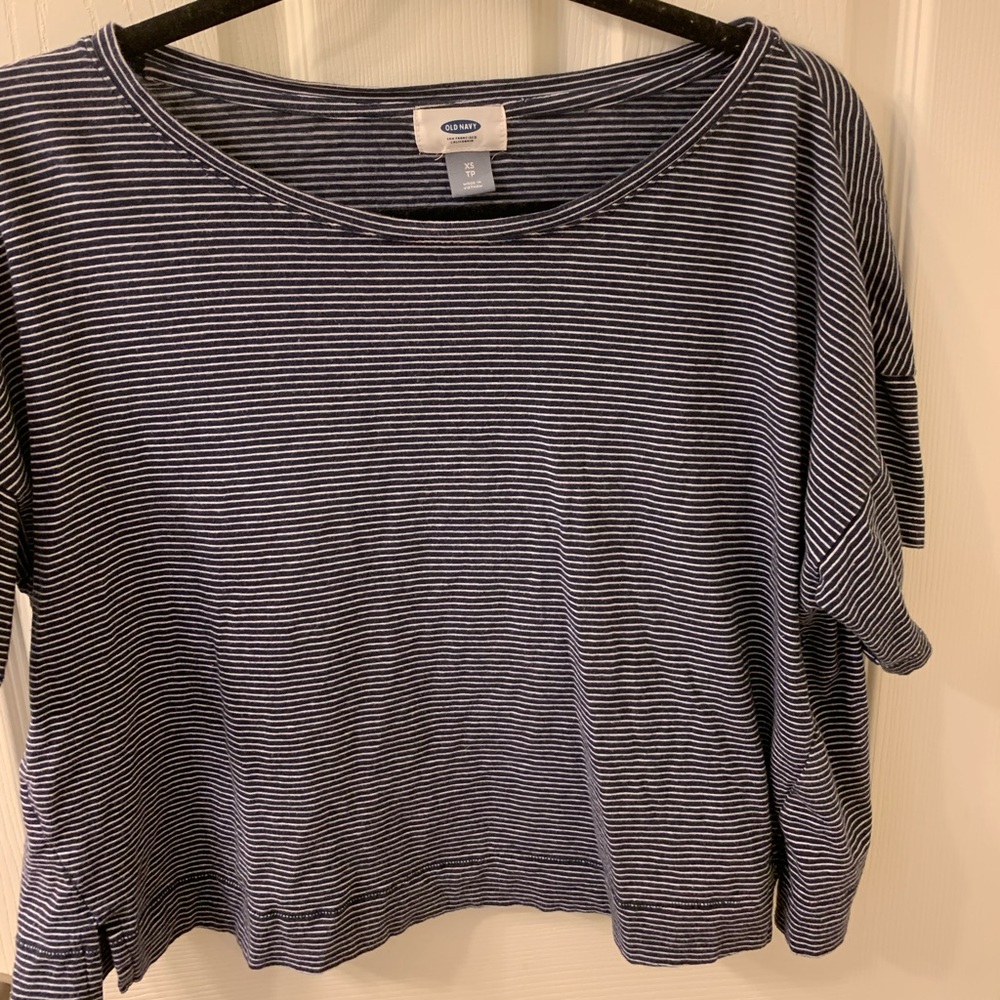 Striped Crop Top